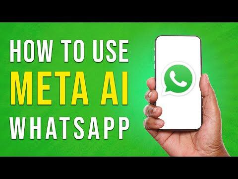 META AI : whatsapp ai facebook