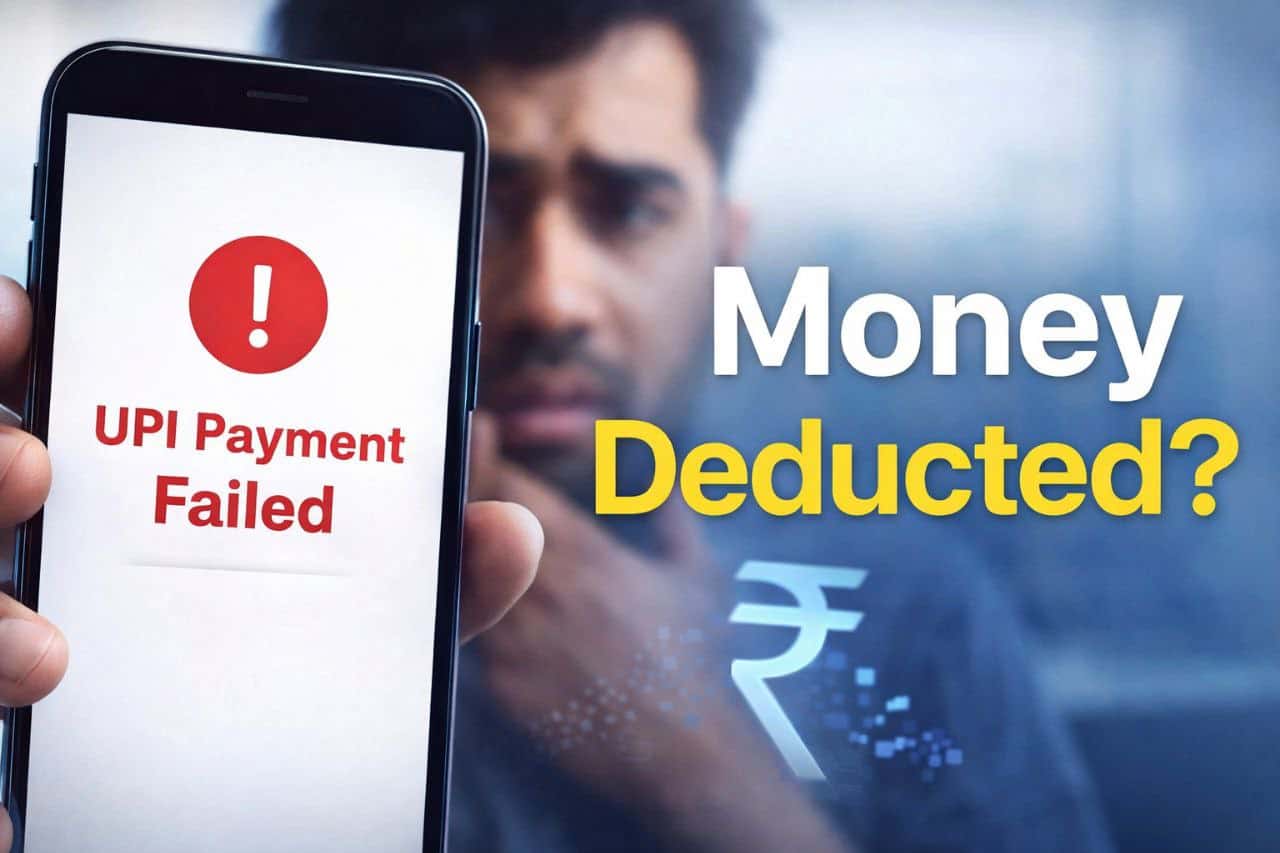 UPI Payment Failed but Money Deducted